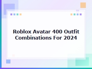 Roblox Avatar Outfit Style Guide
